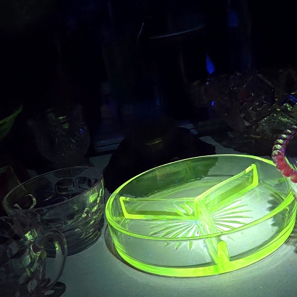 Serving Dish Glows